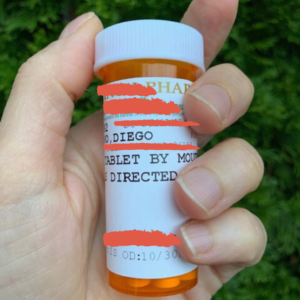 Prescription medication container
