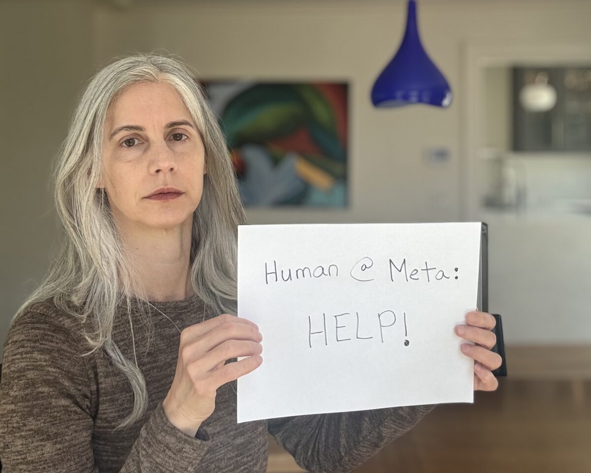 Dear Meta: Please Let Me Speak to a Person